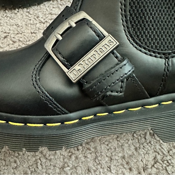 Dr. Martens 2976 Chelsea Buckle Leather Boot Womens 5 - Picture 9 of 13